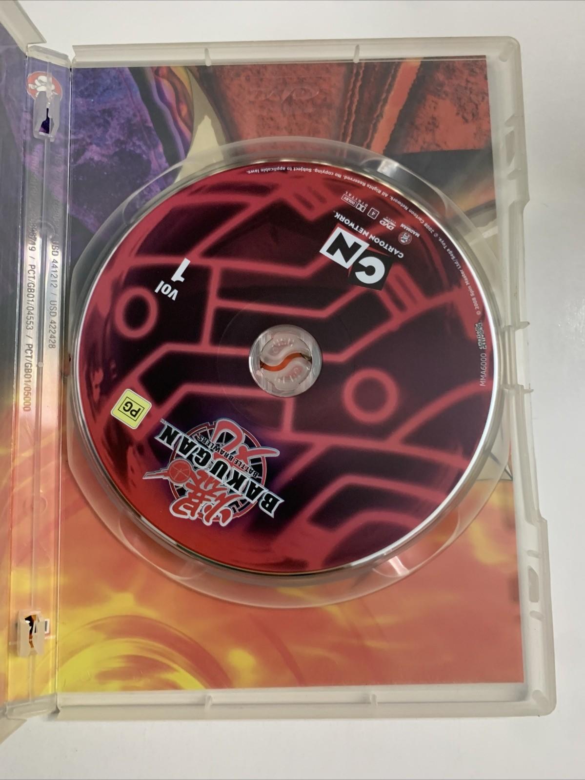 Bakugan : Vol 1 (DVD, 2007) Anime Region 4