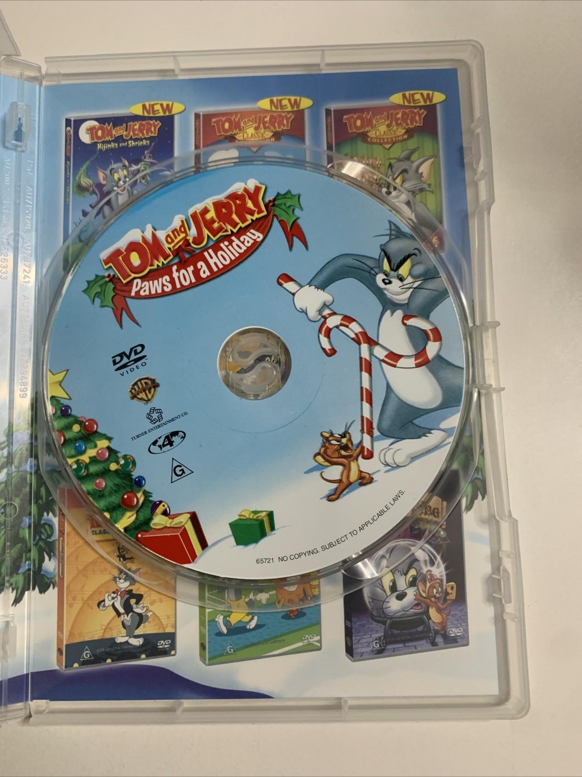 Tom And Jerry: Paws For A Holiday (DVD) Animation Region 4