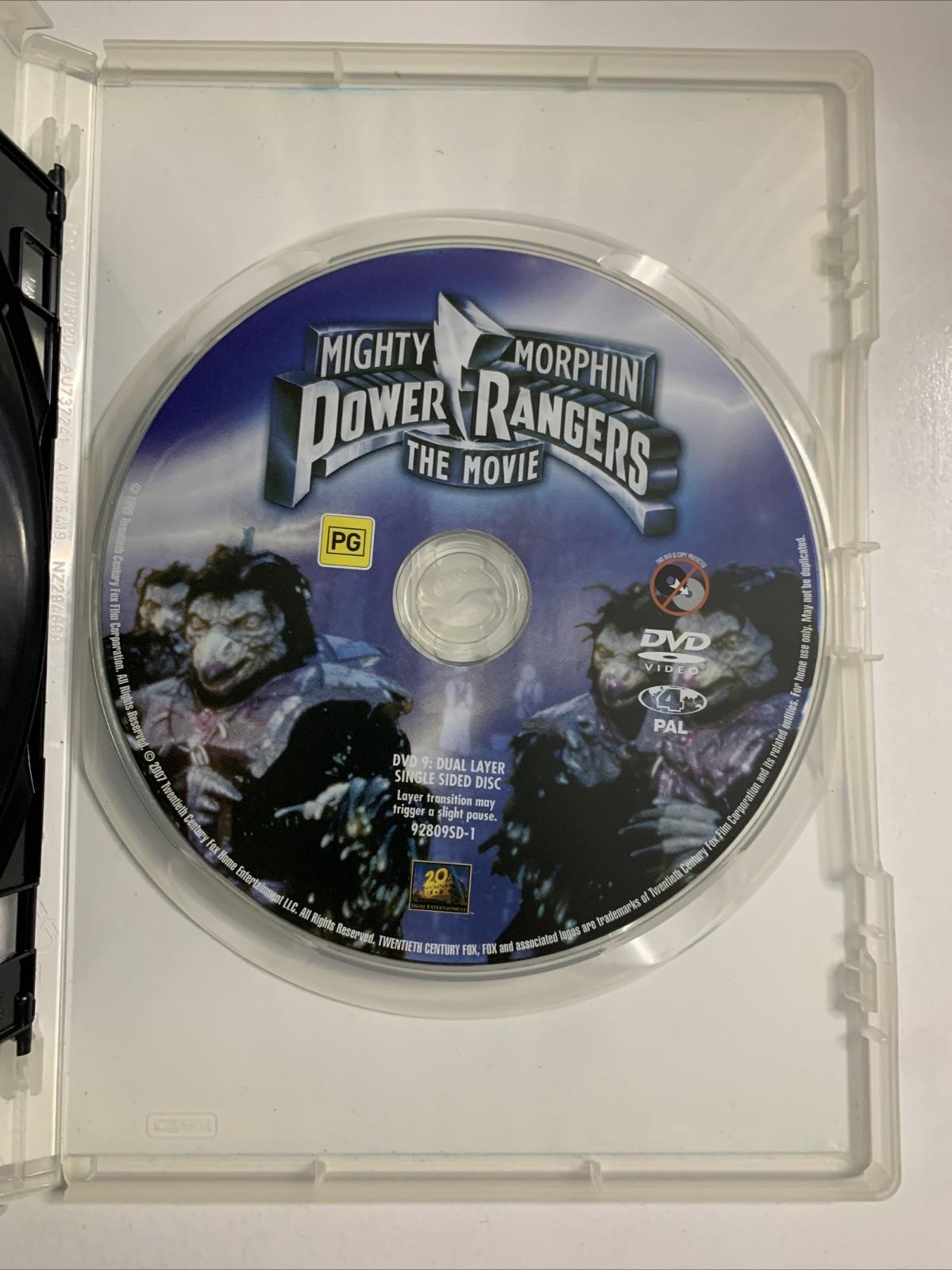 Mighty Morphin Power Rangers Movie + Turbo Power Rangers Movie (DVD) Region 4