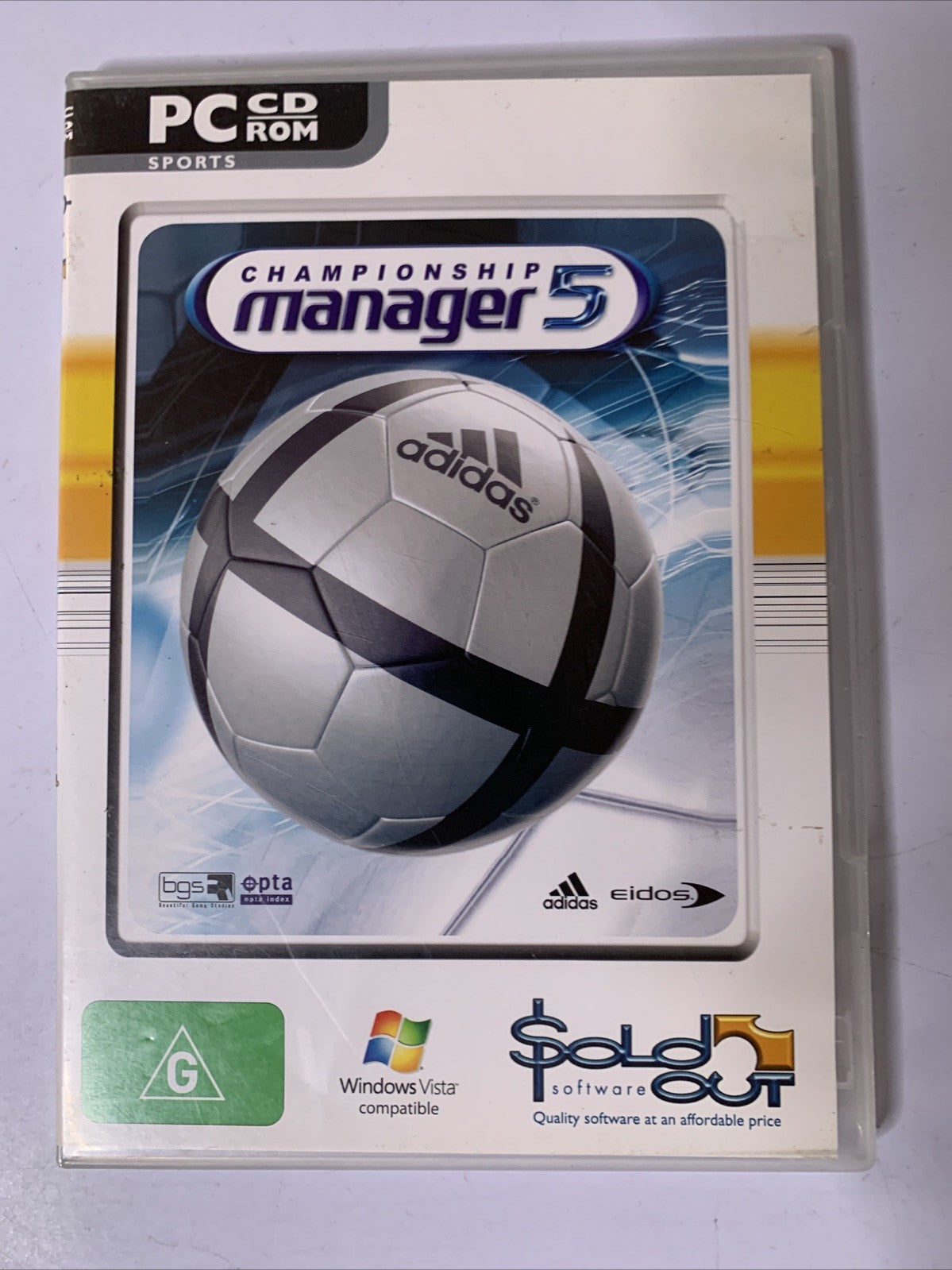 Championship Manager 5 Football PC CD-ROM Windows Game