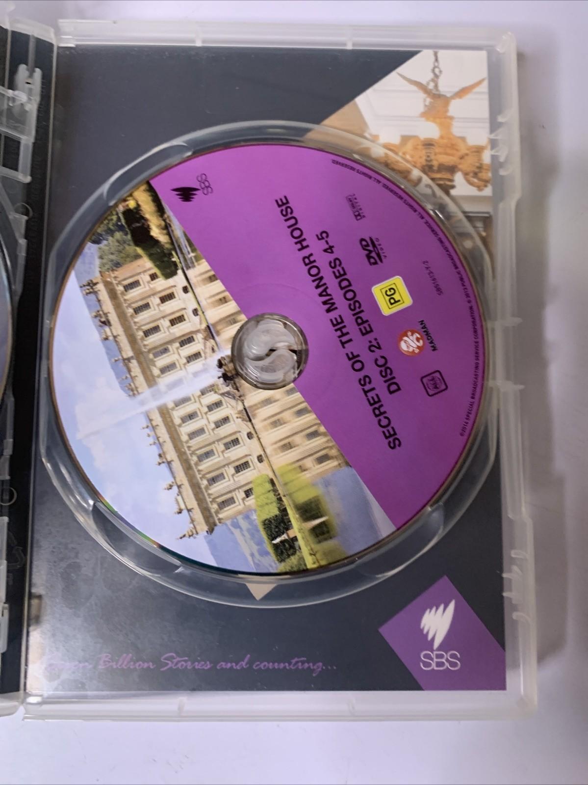 Secrets Of The Manor House (DVD, 2013, 2-Disc) Documentary All Regions