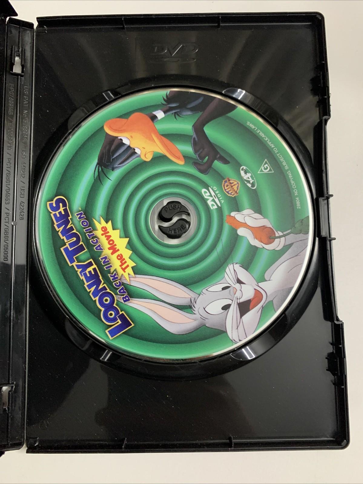 Looney Tunes: Back in Action (DVD, 2003) Brendan Fraser, Steve Martin Region 4