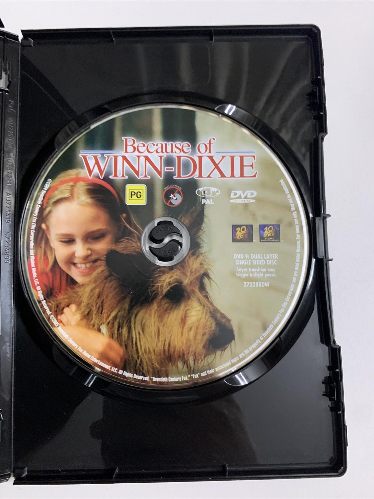Because Of Winn-Dixie (DVD, 2005) David Matthews, Jeff Daniels, Anna Sophia Robb