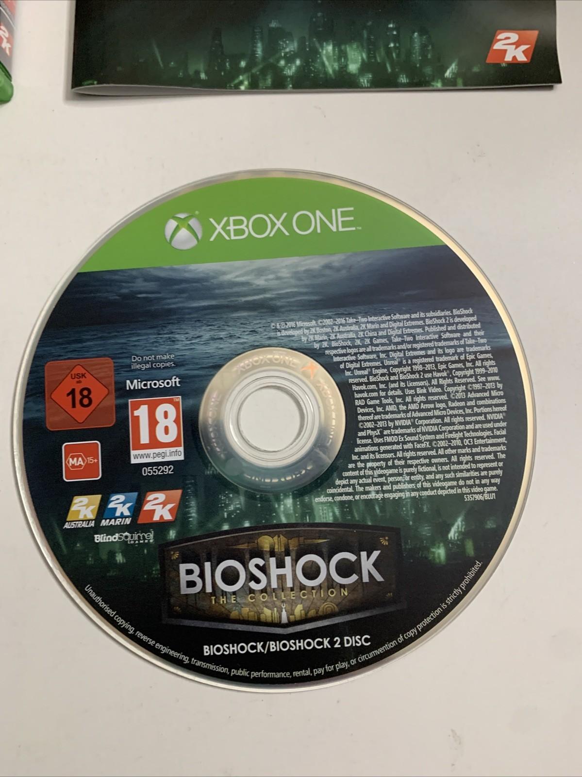 Bioshock: The Collection Microsoft XBOX One 2016 Game Complete