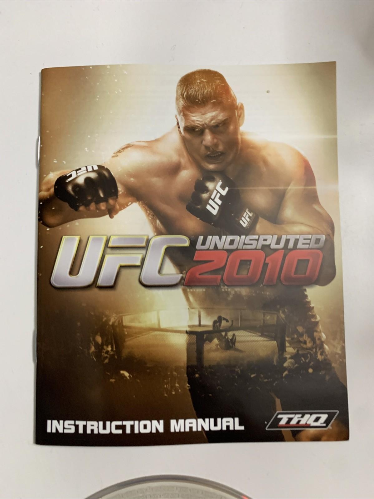 UFC Undisputed 2010 PS3 PlayStation 3 Game Complete