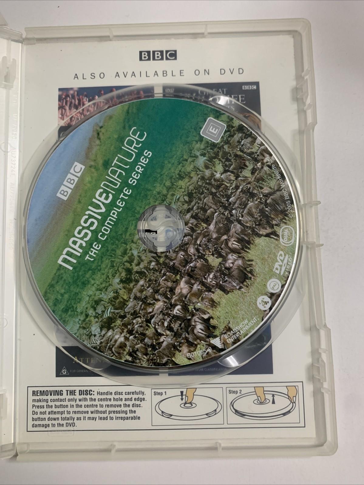 Massive Nature: The Complete Series (DVD, 2004) BBC Documentary Region 4