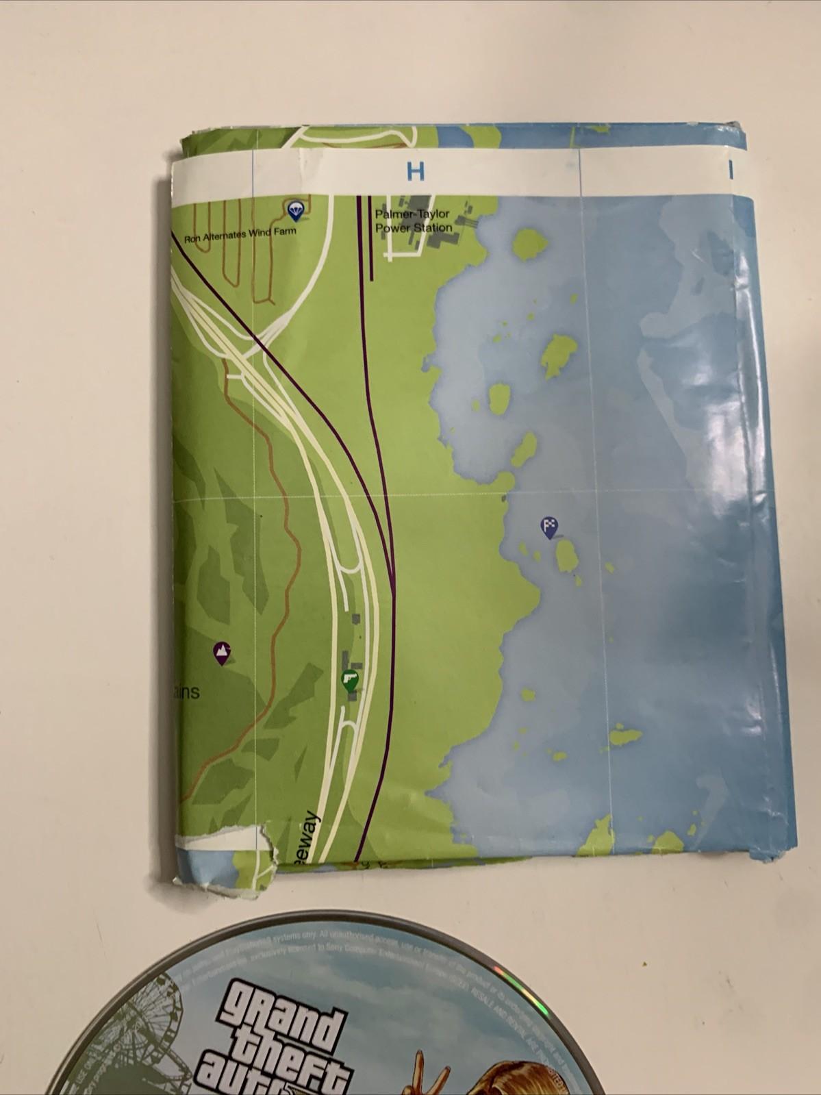 Grand Theft Auto V PS3 PlayStation 3 2013 Game Complete