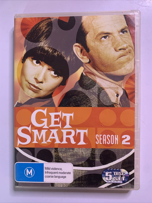 Get Smart : Season 2 (DVD, 1966, 5-Discs) Region 4
