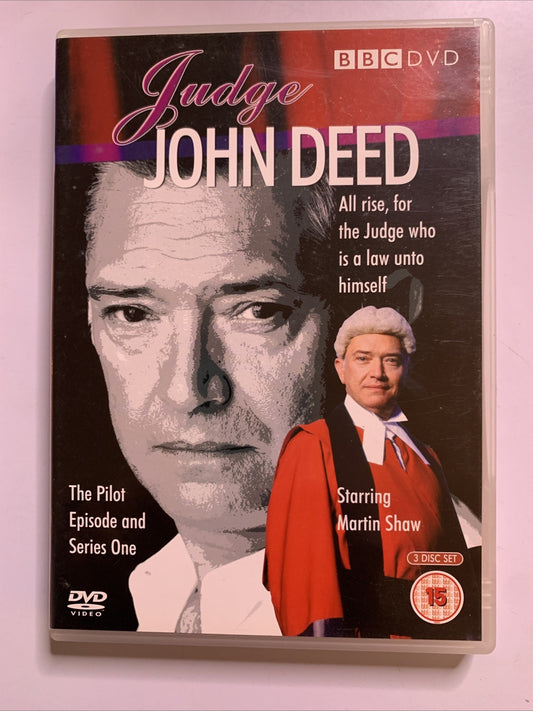 Judge John Deed Series 1 + Pilot (DVD, 2001) BBC Martin Shaw Region 4 &2