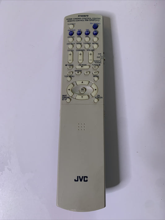Genuine JVC Home Cinema Control Centre Remote Control For TV VCR DVD  RM-SRXF31U