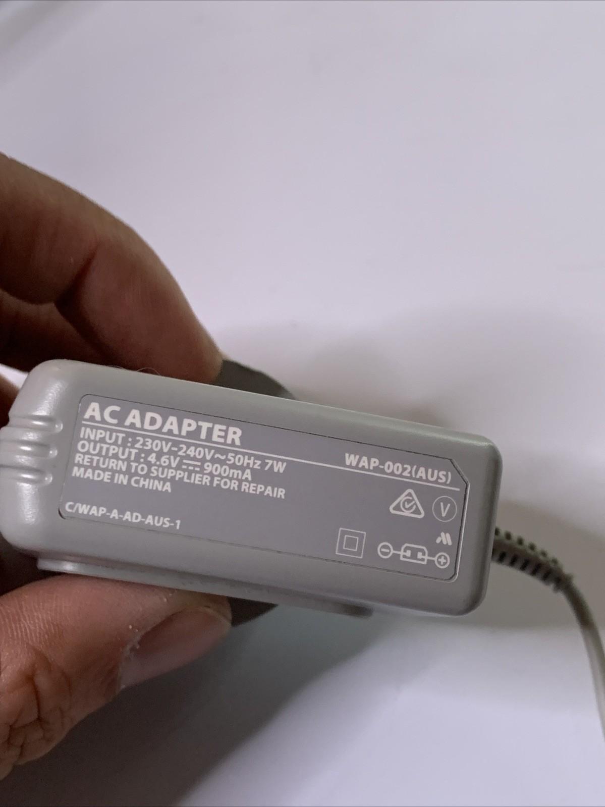 Official Nintendo 3DS/2DS/DSi Charger WAP-002(AUS)  Genuine Aus Power Supply