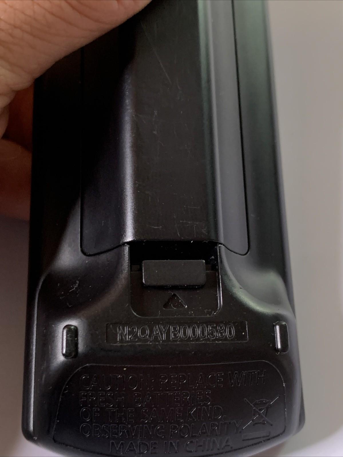 Genuine Panasonic N2QAYB000580 Remote Control For Panasonic Blu-ray Player