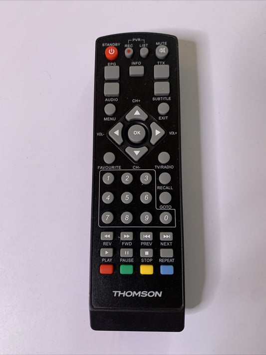 Genuine Thomson DH1685P Remote Control For PVR STB *Missing Battery Lid