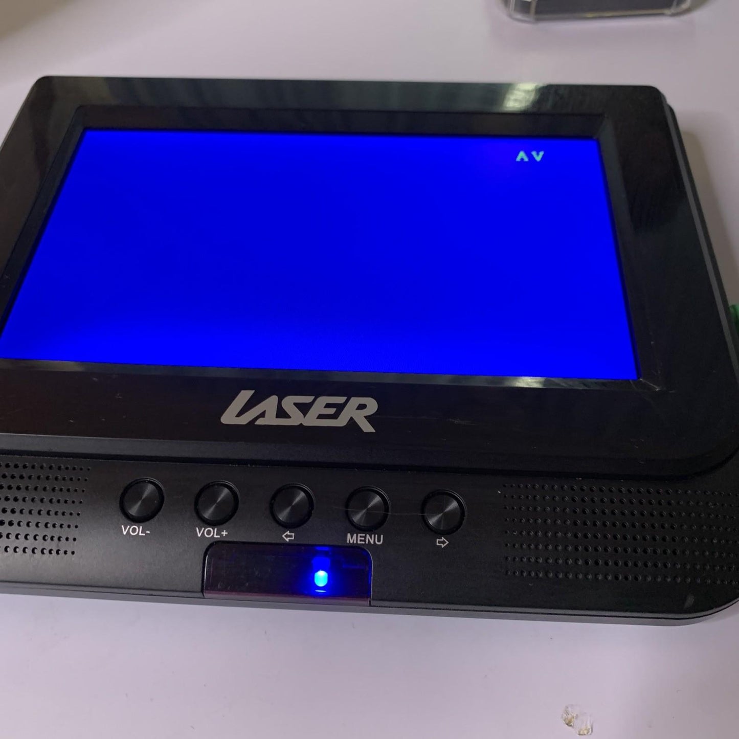Laser LCD 7" Monitor RCA Composite With Speaker & Power Supply