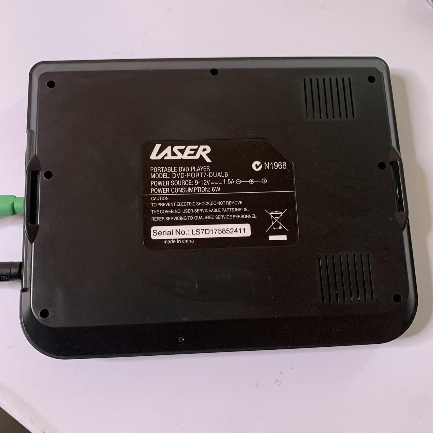 Laser LCD 7" Monitor RCA Composite With Speaker & Power Supply