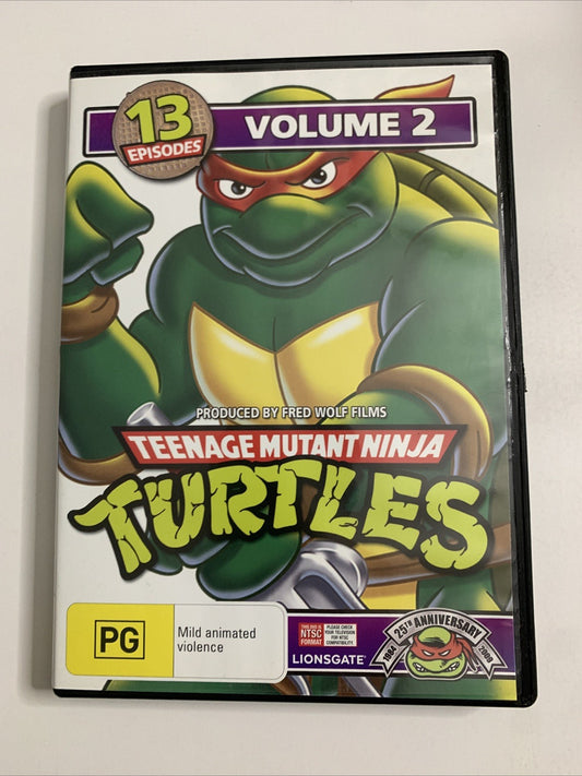 Teenage Mutant Ninja Turtles : Volume 2 (DVD, 1987) Original TV Series Region 4