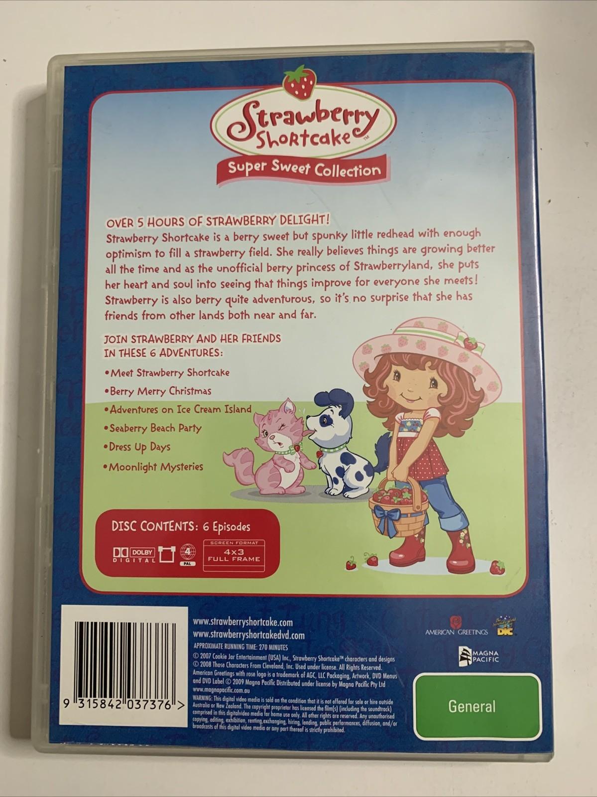 Strawberry Shortcake: Super Sweet Collection (DVD, 2008, 6-Discs) Region 4