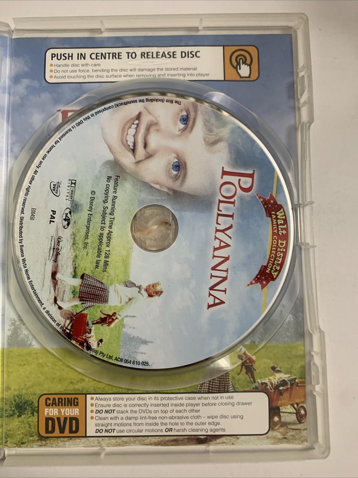 Pollyanna (DVD, 1960) Disney Film Hayley Mills Region 4