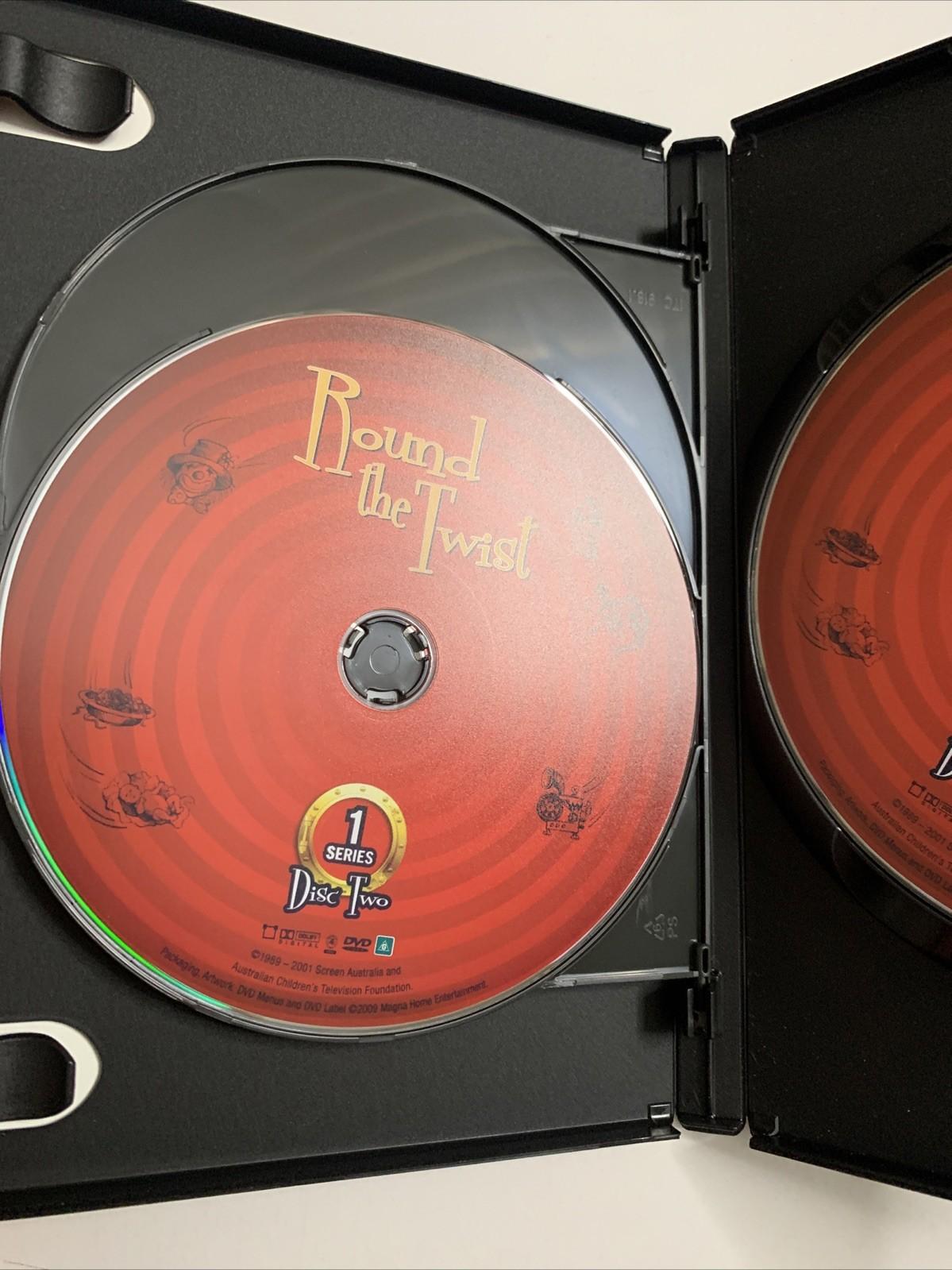 Round The Twist : Series 1 (DVD, 1989, 3-DIscs) Region 4