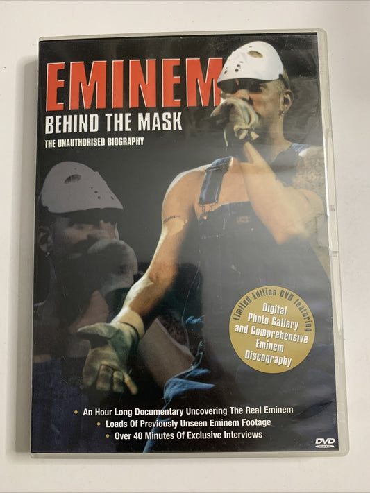 Eminem Behind the Mask : The Unauthorised Biography (DVD, 2000) All Regions