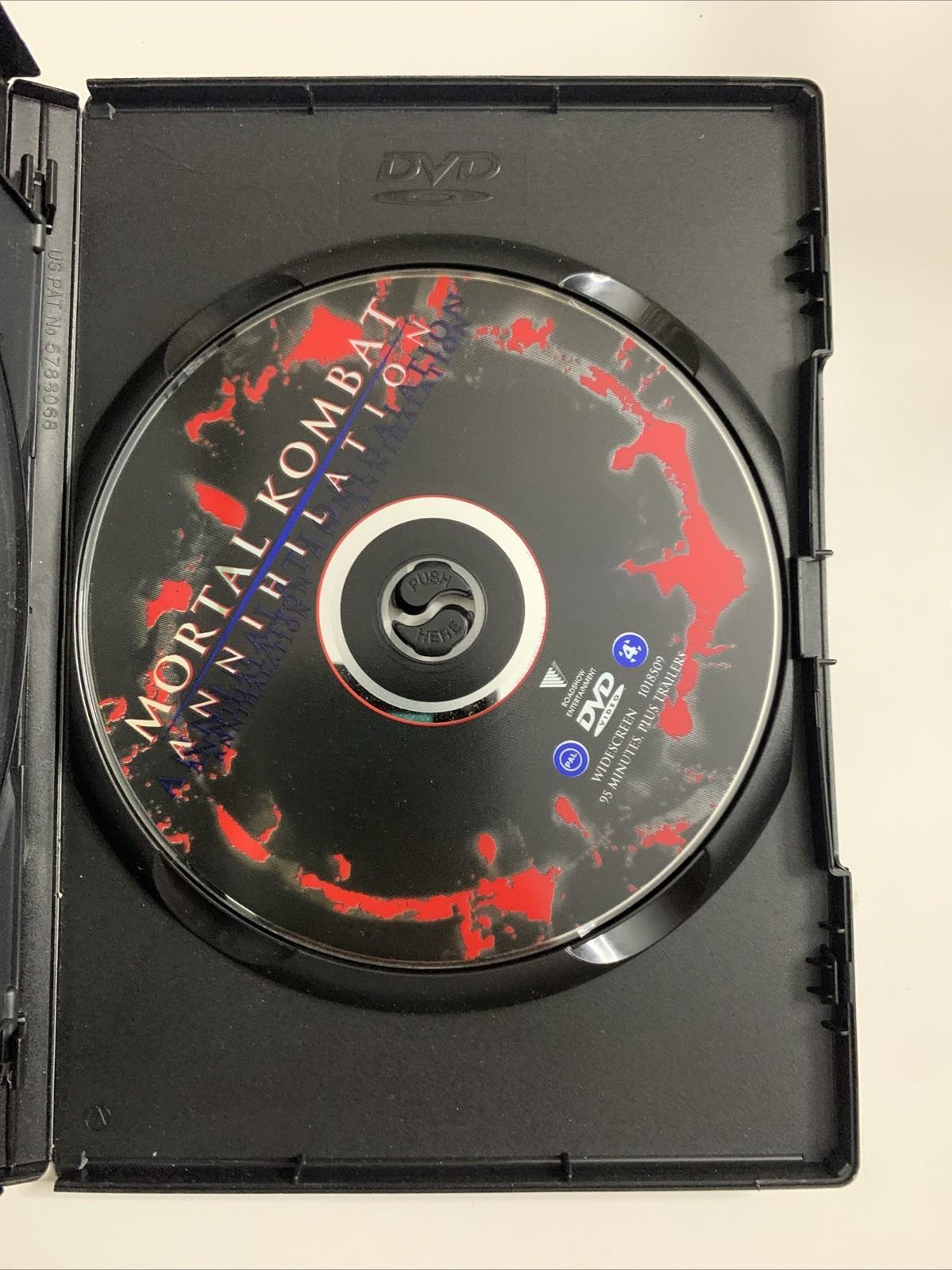 Mortal Kombat 1 & 2 (DVD, 1995, 2-Disc) Region 4