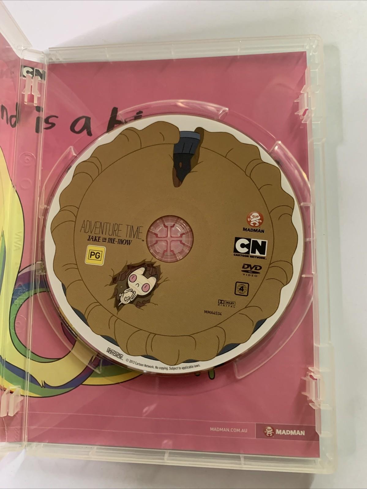 Adventure Time : Jake Vs Me-Mow (DVD, 2010) Animation Region 4