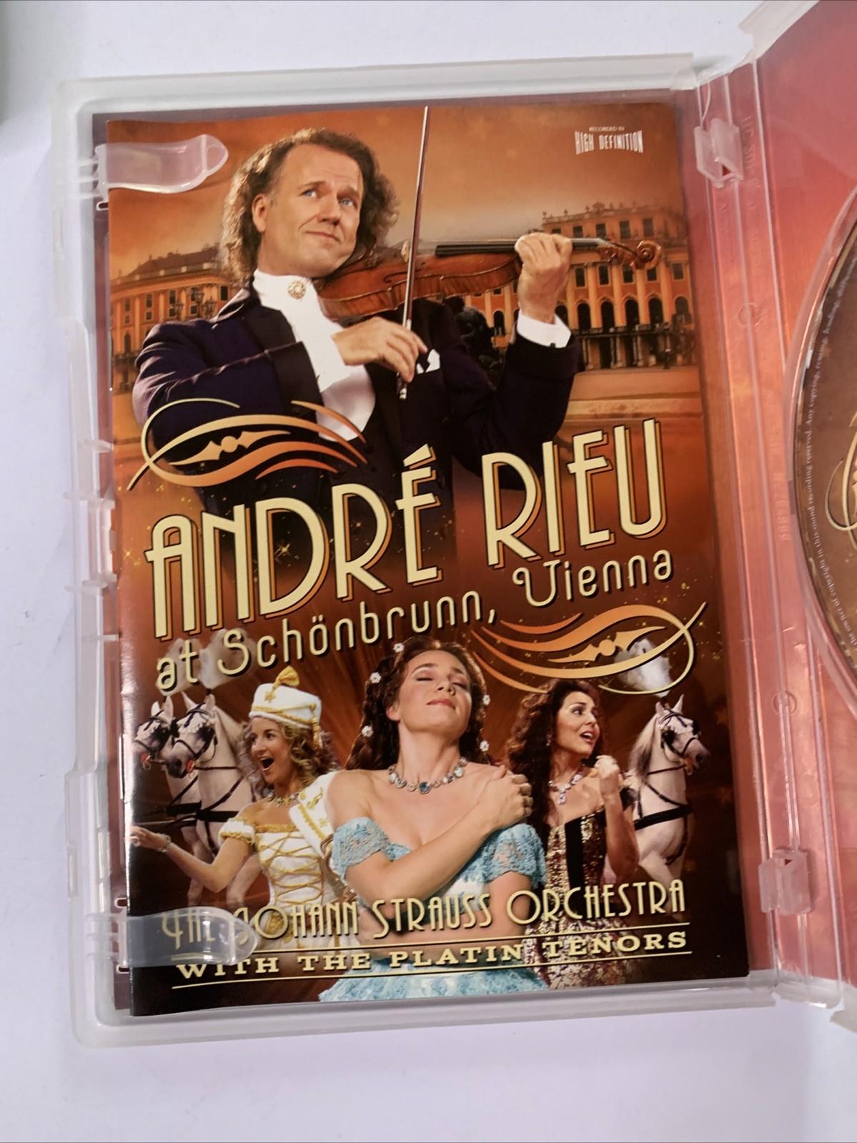 André Rieu – At Schönbrunn, Vienna (DVD, 2009) All Regions