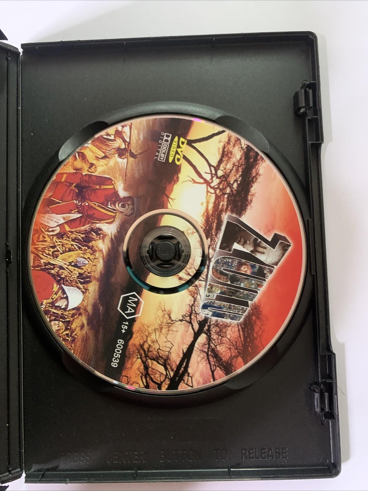 Zulu (DVD, 1964) Michael Caine, Stanley Baker, Richard Burton  Region 4