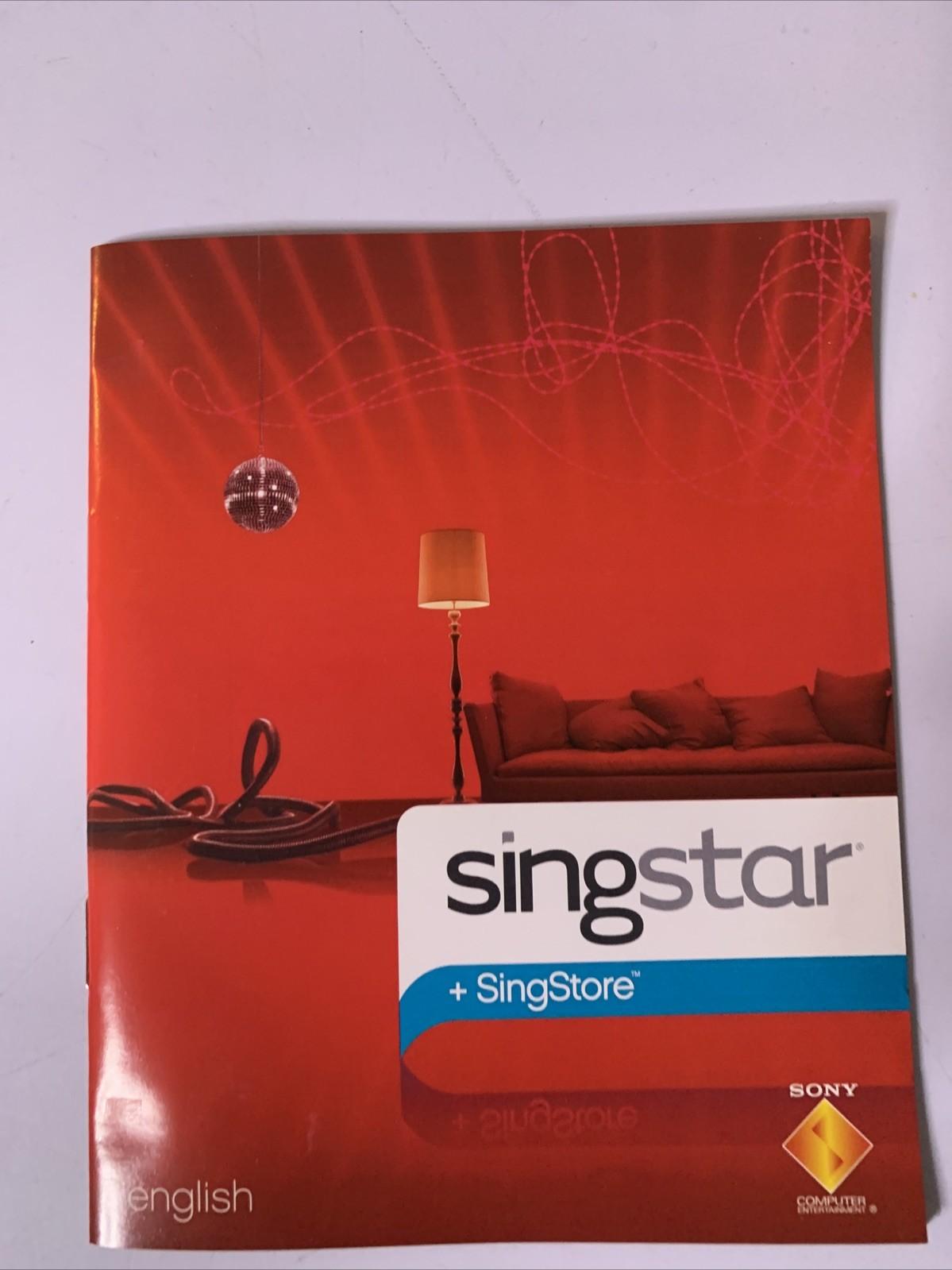 Singstar PS3 Playstation 3 2007 Karaoke Game
