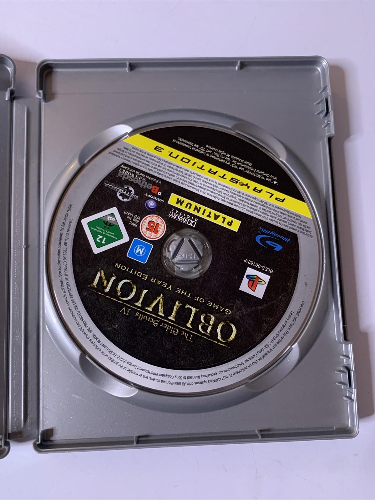 Elder Scrolls IV: Oblivion Game Of The Year Edition PS3 PlayStation 3 Game