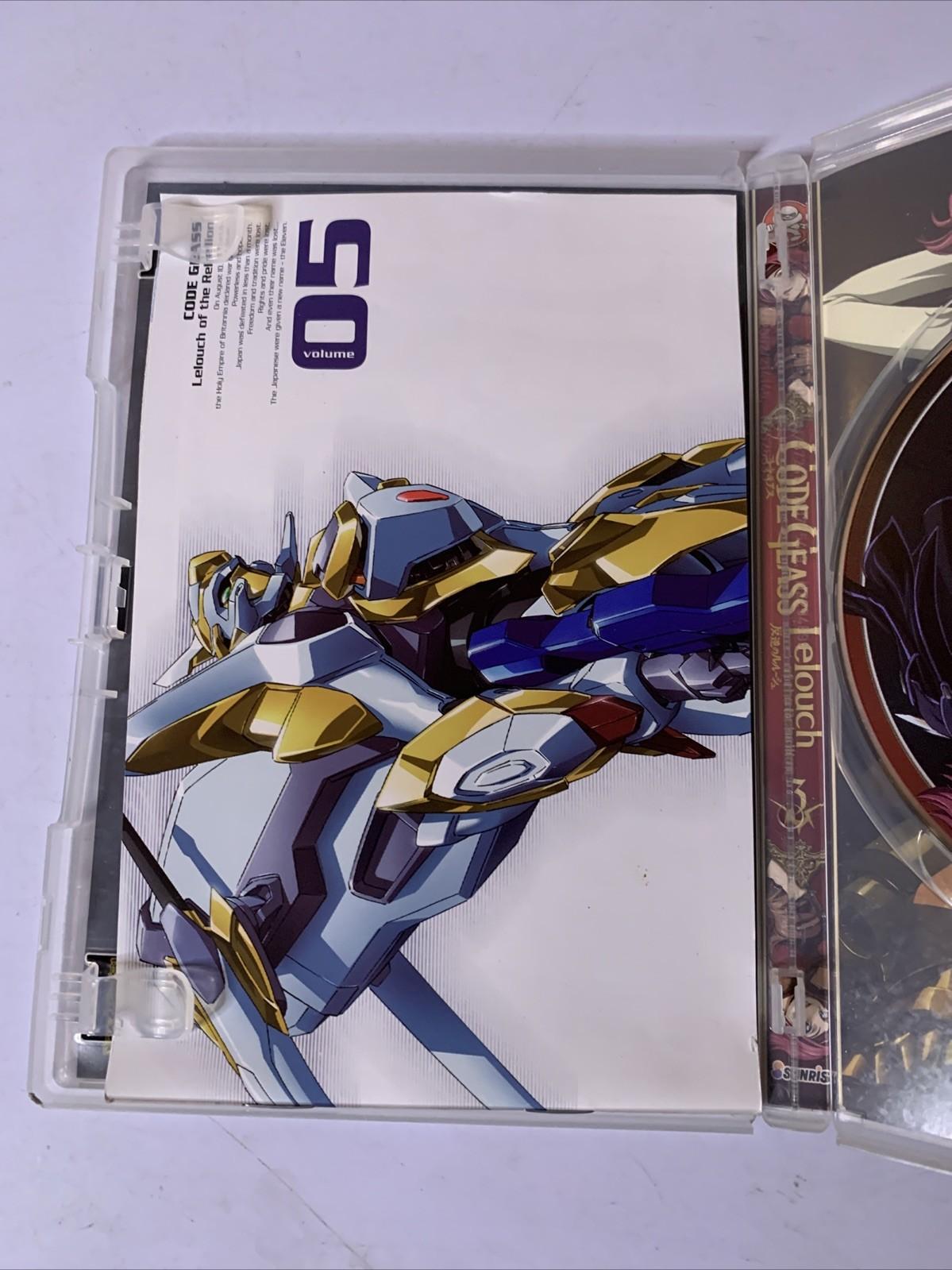 Code Geass Lelouch of the Rebellion : Vol 3 (DVD, 2007) Anime Region 4