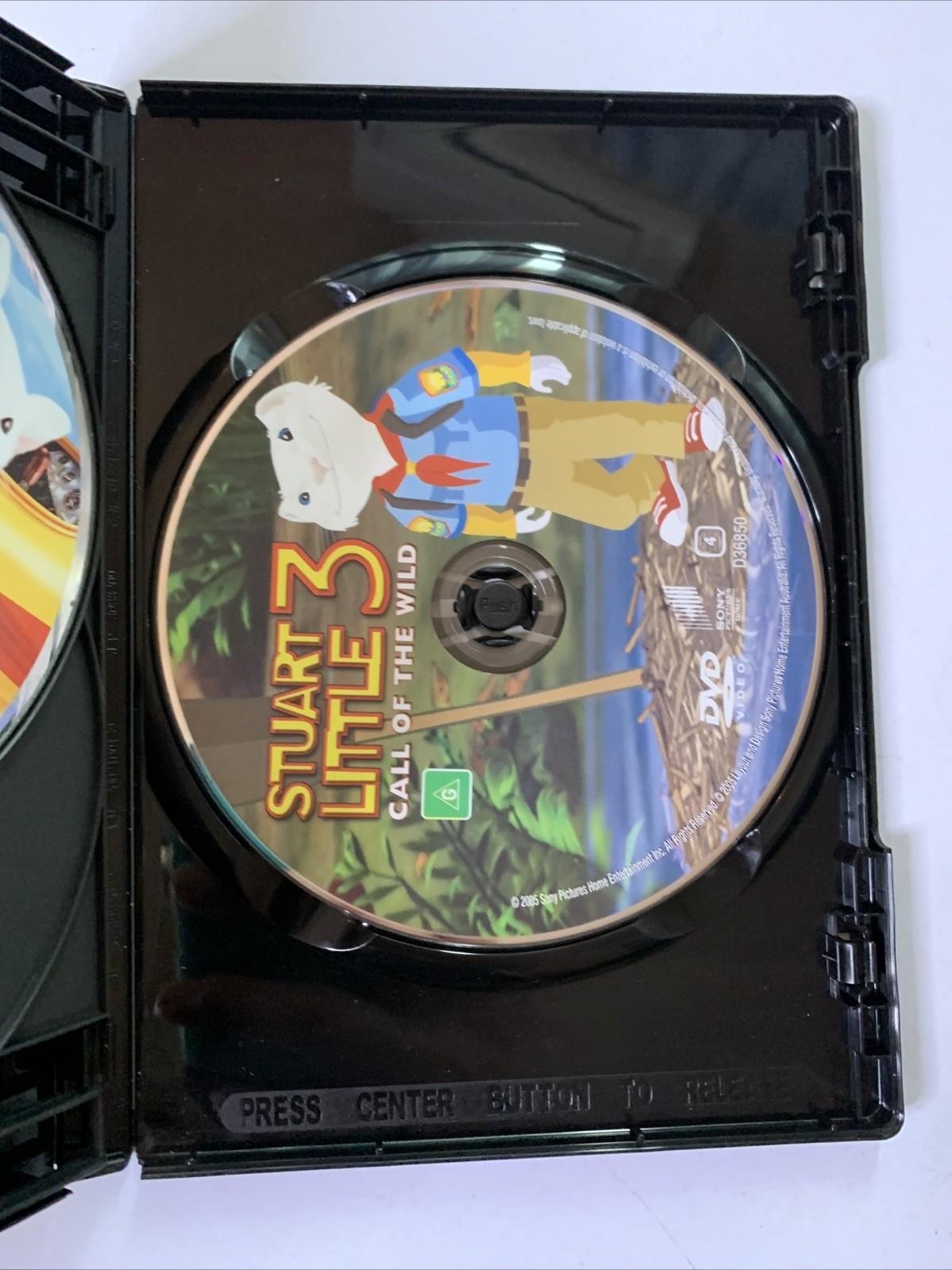 The Stuart Little Collection 1, 2, 3 (DVD, 1999) Animation Region 4