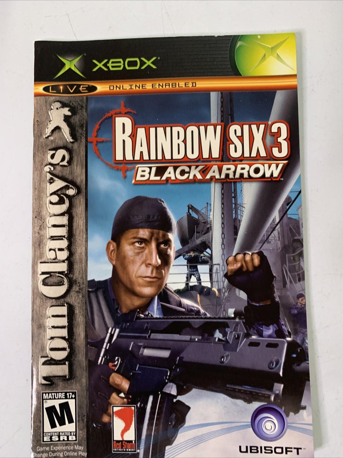 Rainbow Six 3: Black Arrow Microsoft XBOX Original PAL Game Complete