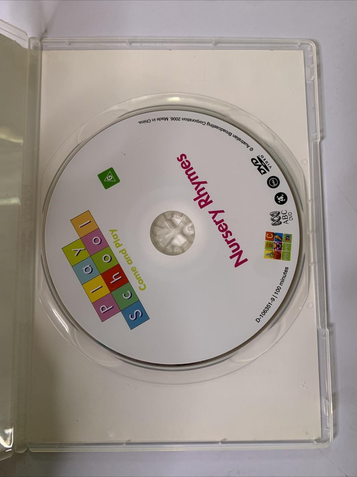 Play School Nursery Rhymes (DVD, 2001) ABC Region 4