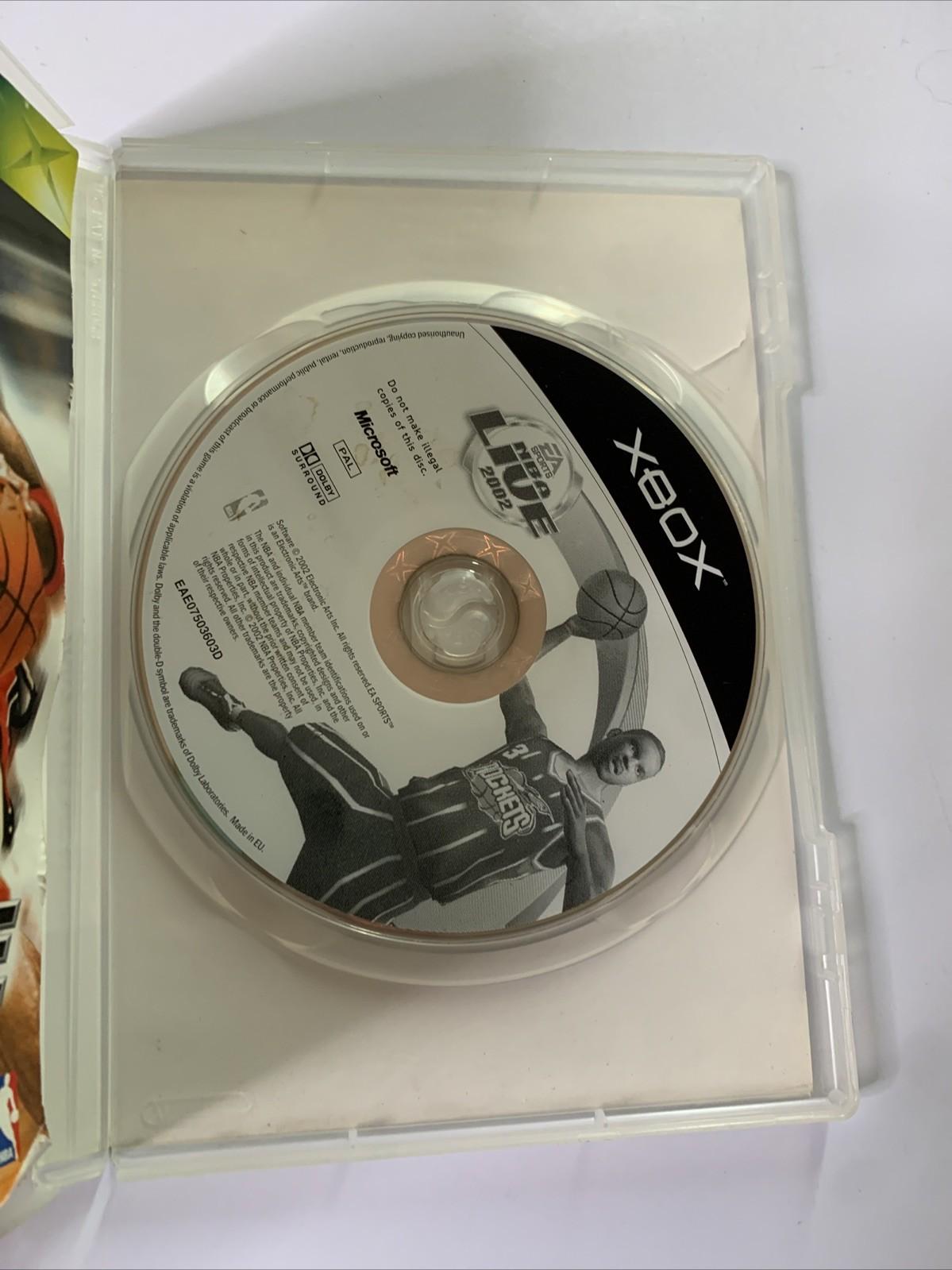 NBA LIVE 2002 Microsoft XBOX Original PAL Game Complete