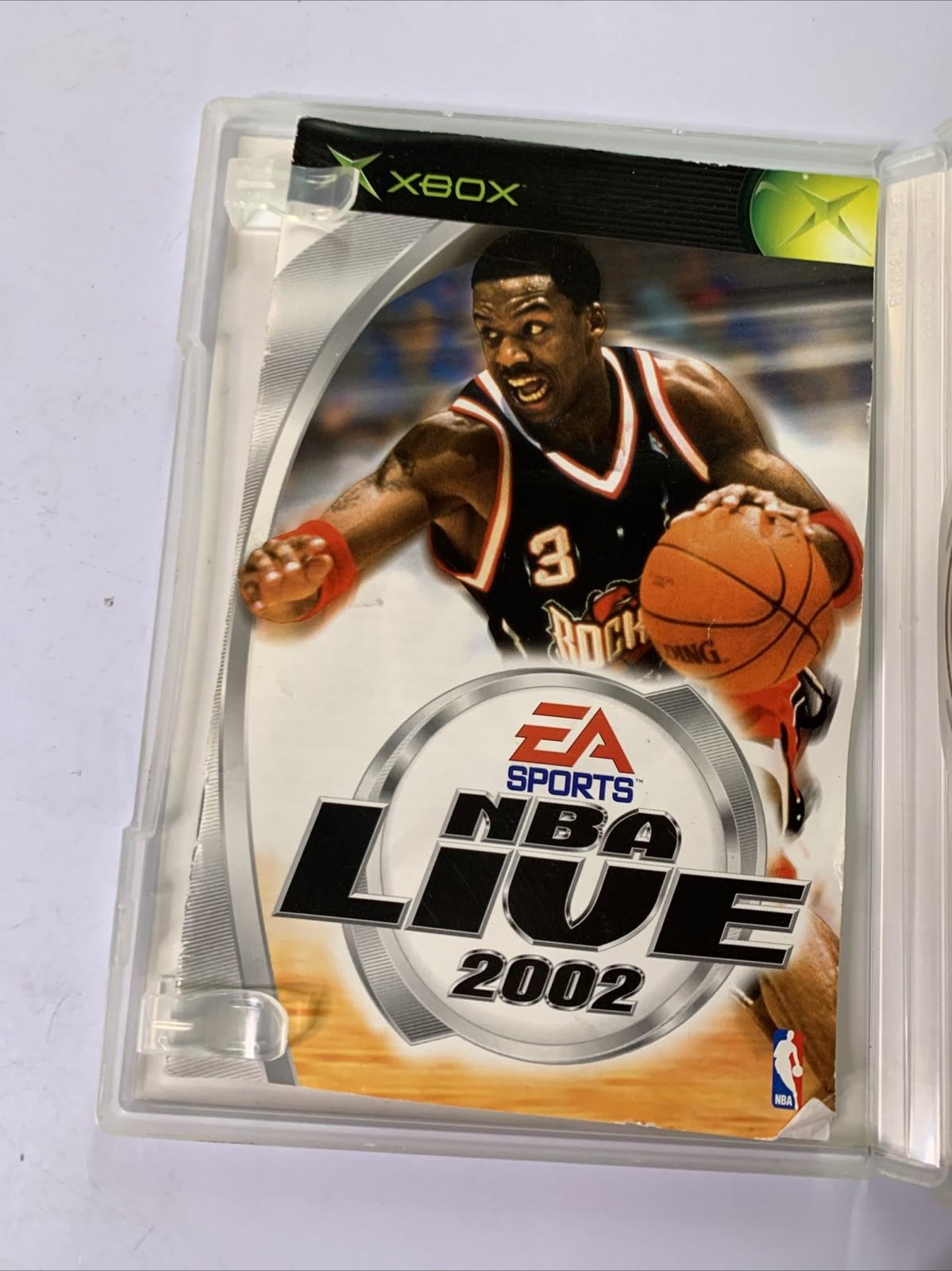 NBA LIVE 2002 Microsoft XBOX Original PAL Game Complete