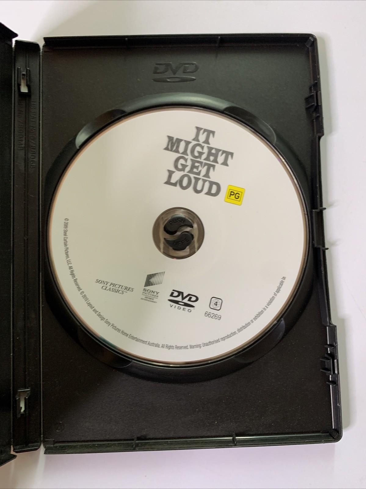 It Might Get Loud (DVD, 2008) Jimmy Page, The Edge, Jack White Region 4