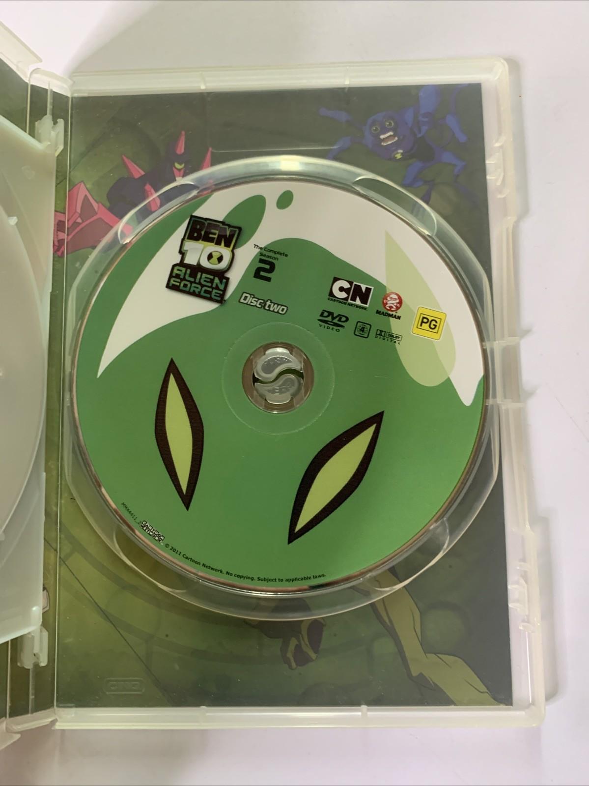 Ben 10 Alien Force : Complete Season 2 (DVD, 2008) Animation Region 4
