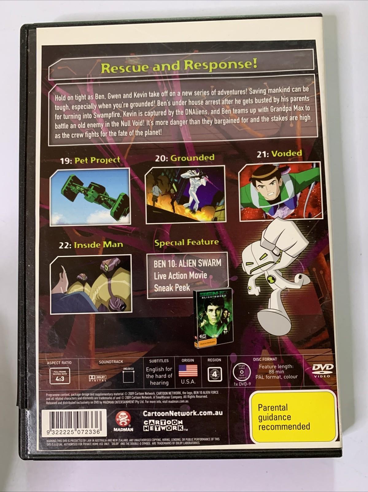 Ben 10 Alien Force : Vol 5 (DVD, 2008) Region 4