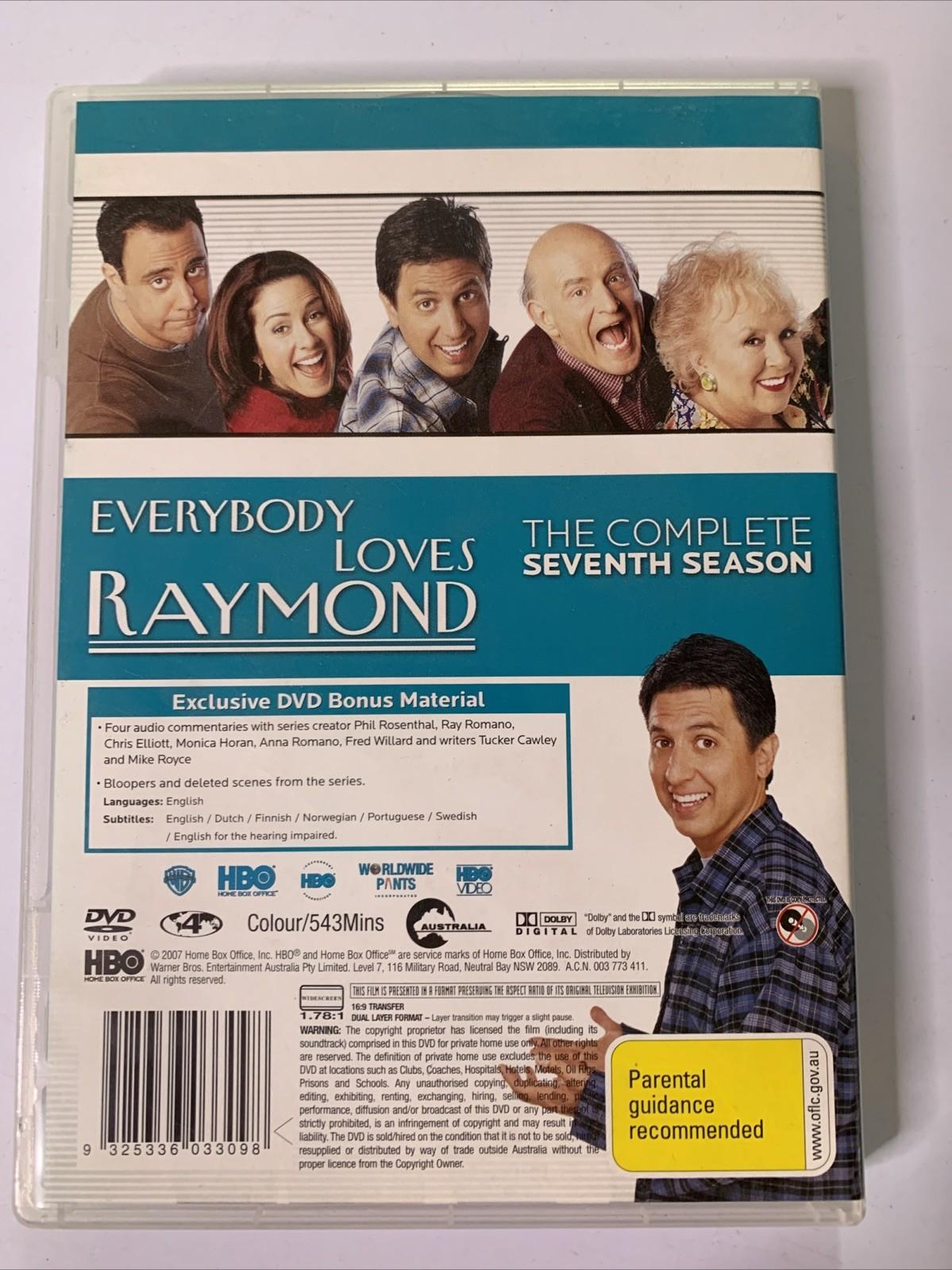 Everybody Loves Raymond : Season 7 (DVD, 2000, 5-Disc) Region 4