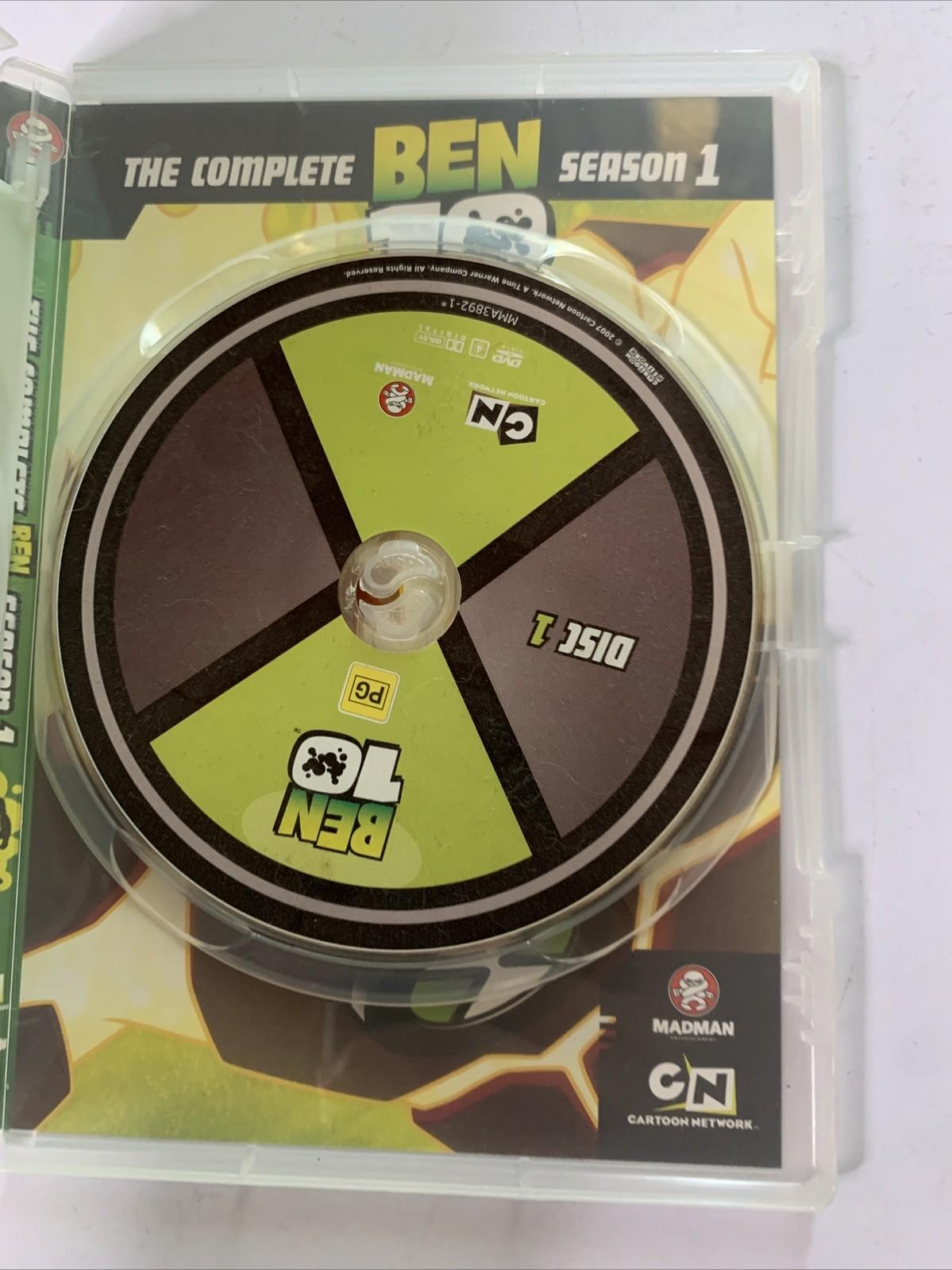 Ben 10 : Season 1 (DVD, 2005) Madman Anime Region 4