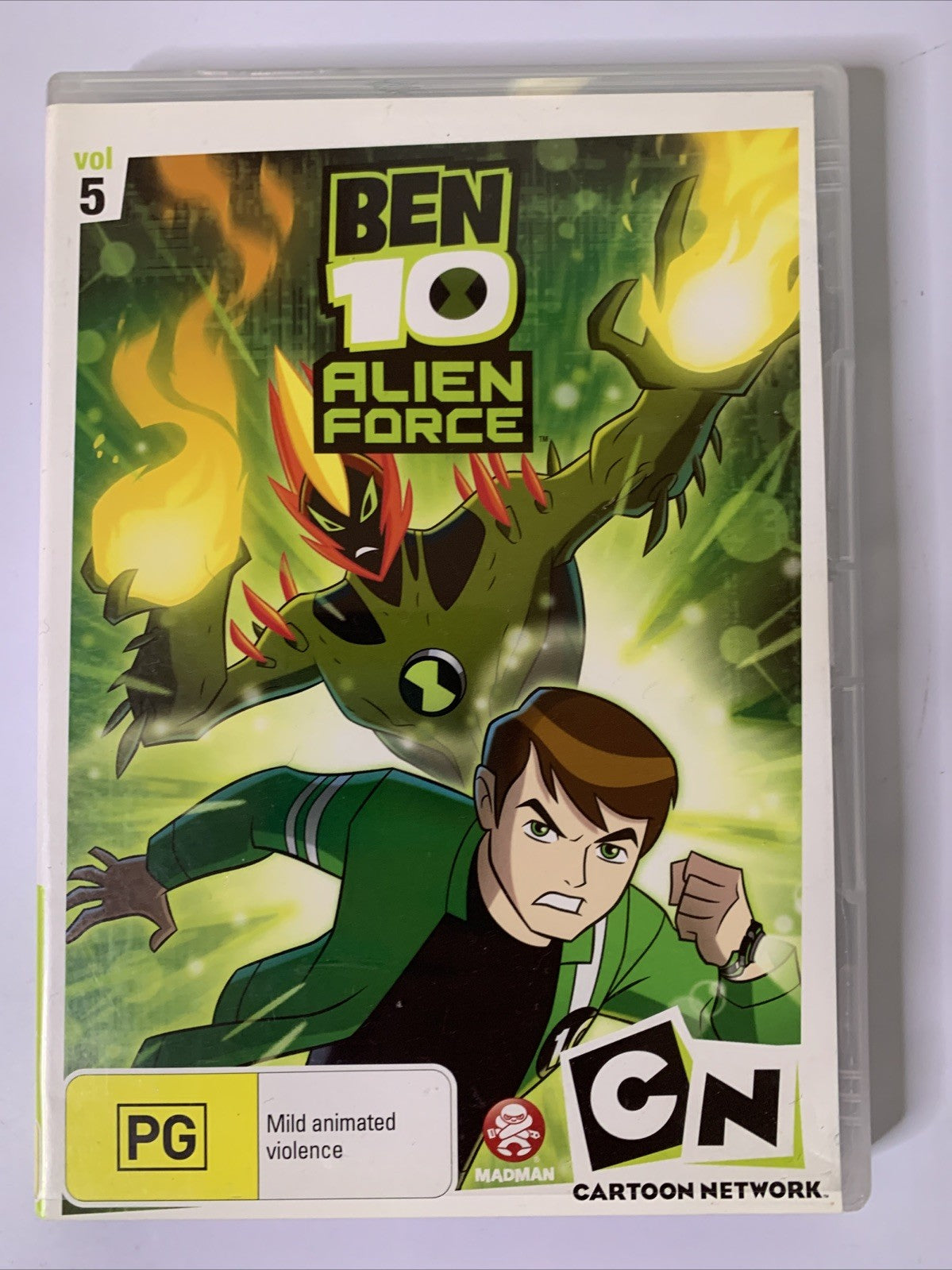 Ben 10 Alien Force : Volume 5 (DVD, 2008) Animation Region 4