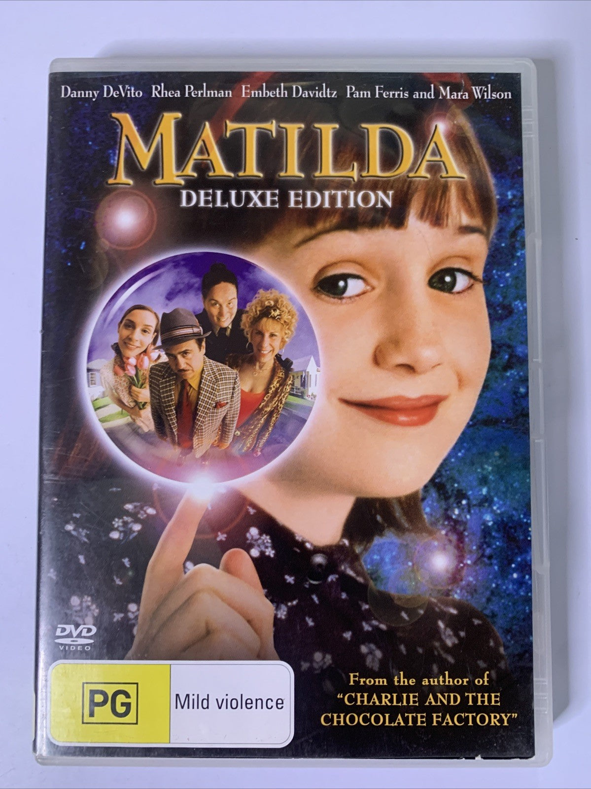 Matilda (Deluxe Edition, DVD, 1996) Danny Devito, Mara Wilson Region 4