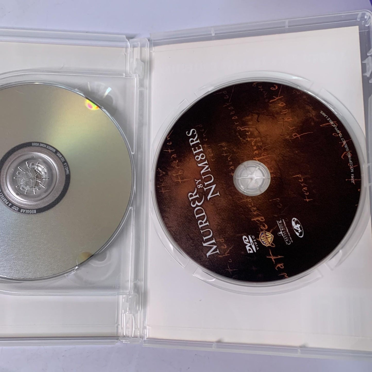 A Perfect Murder / Murder By Numbers / A Time To Kill (DVD, 2013) Region 4