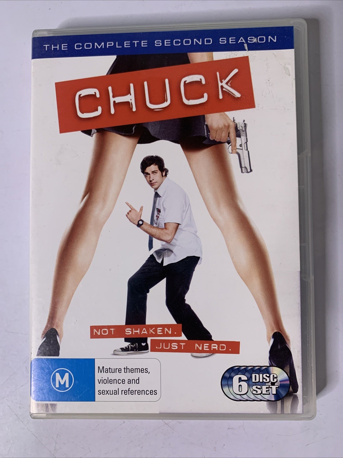 Chuck : The Complete Season 2 (DVD, 2008, 6-Disc) Region 4