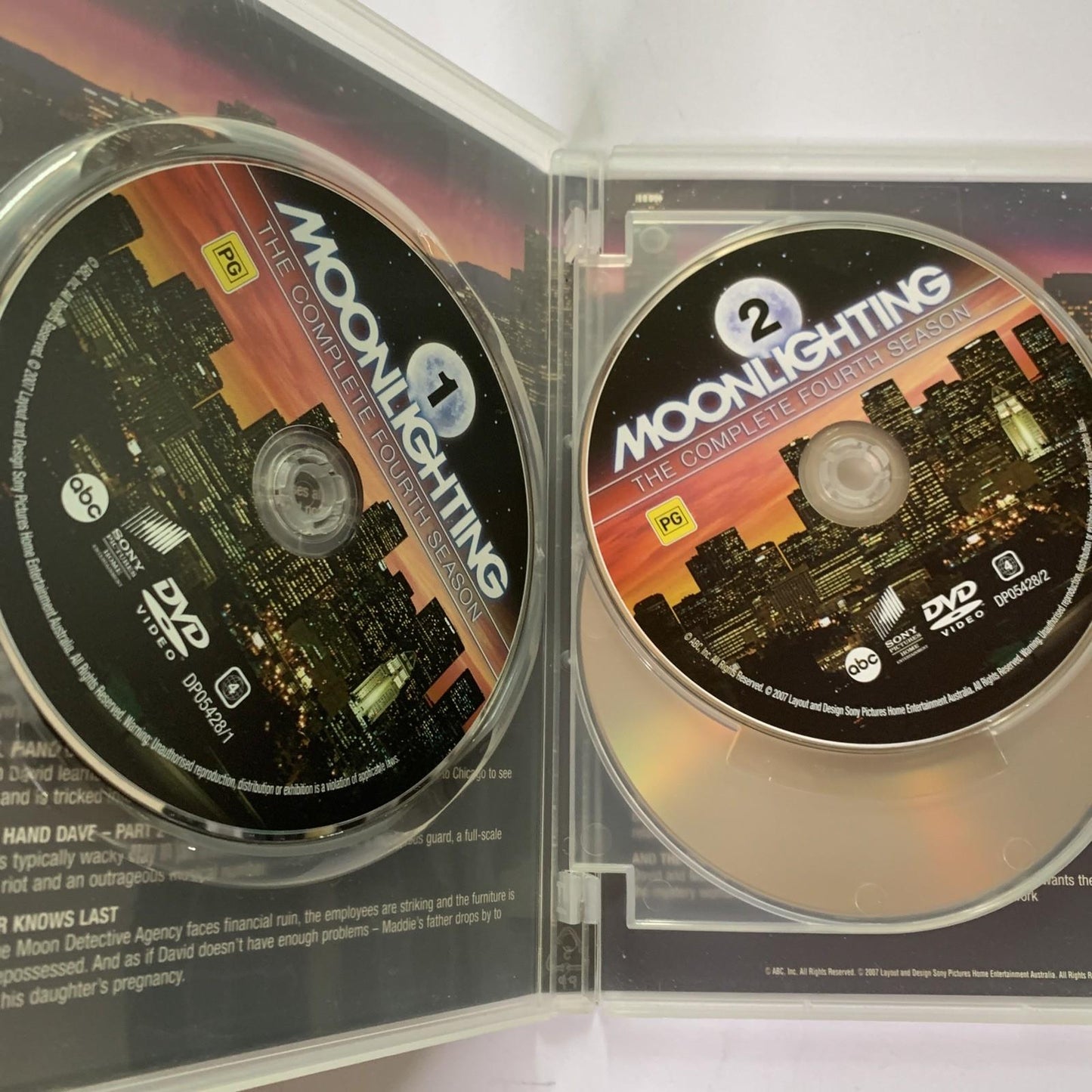 Moonlighting : Season 4 (DVD, 1985) Cybill Shepherd, Bruce Willis Region 4