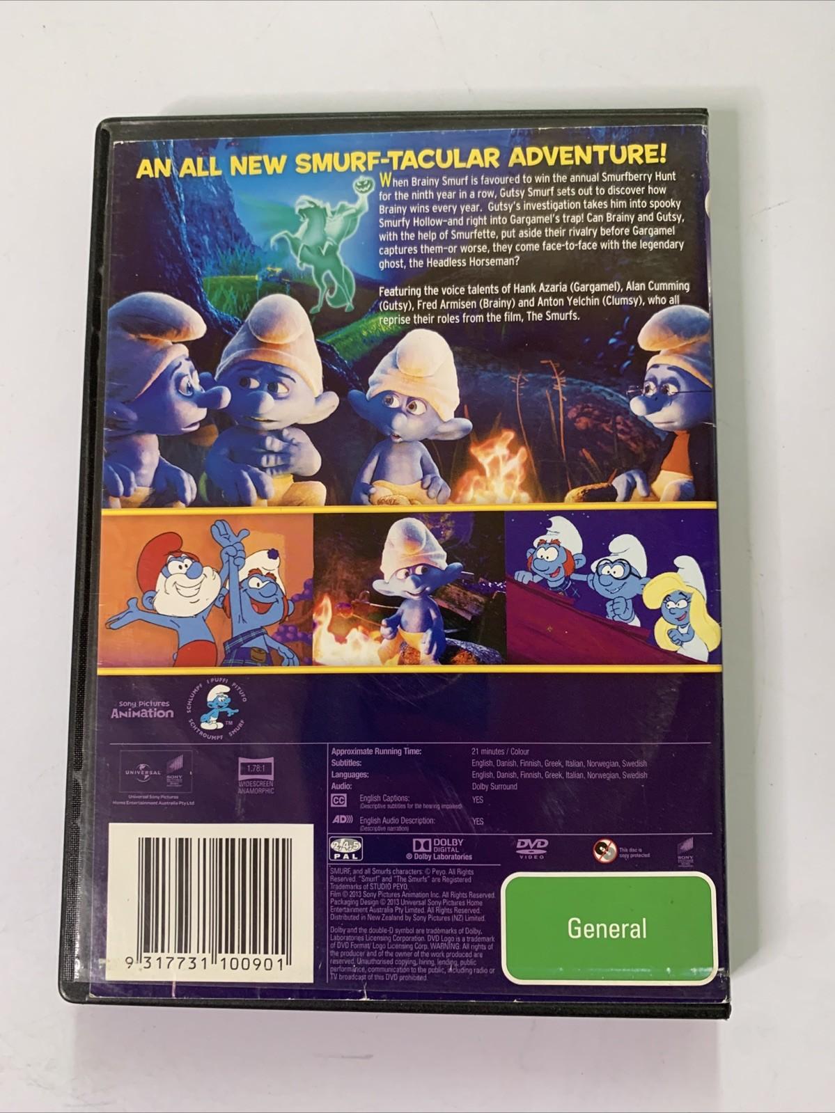 The Smurfs: The Legend Of Smurfy Holllow (DVD, 2013) Animation Region 4 &2