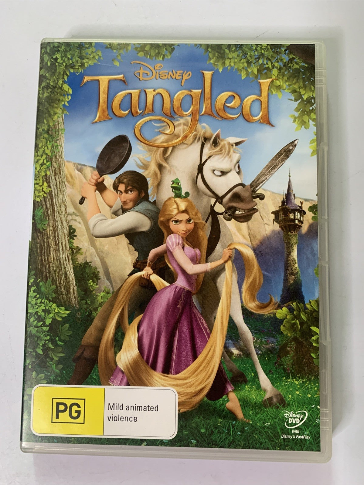 Tangled (DVD, 2010) Disney Animation Film Region 4