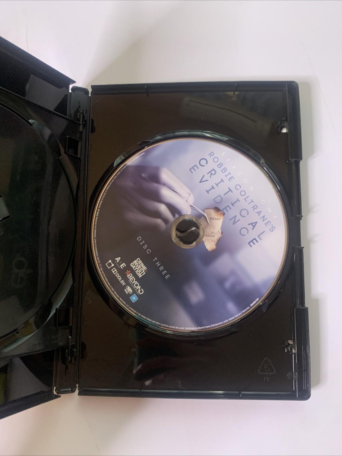 Robbie Coltrane's Critical Evidence : Season 1 (DVD, 2016, 2-Discs) Region 4