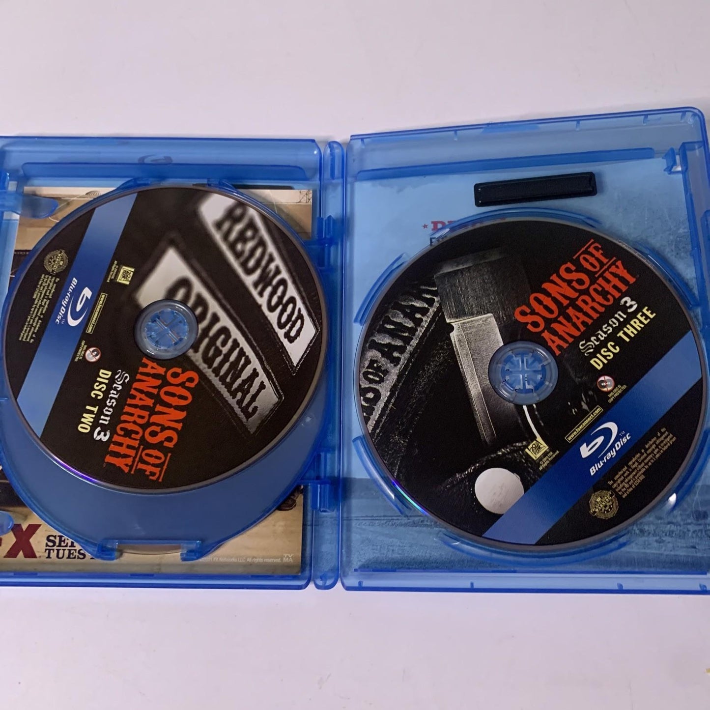 Sons Of Anarchy: Season 3 (Blu-Ray, 2011) Region A